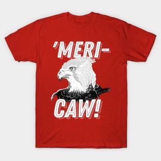 Patriotic American Bald Eagle Merica - Mericaw USA T-Shirt